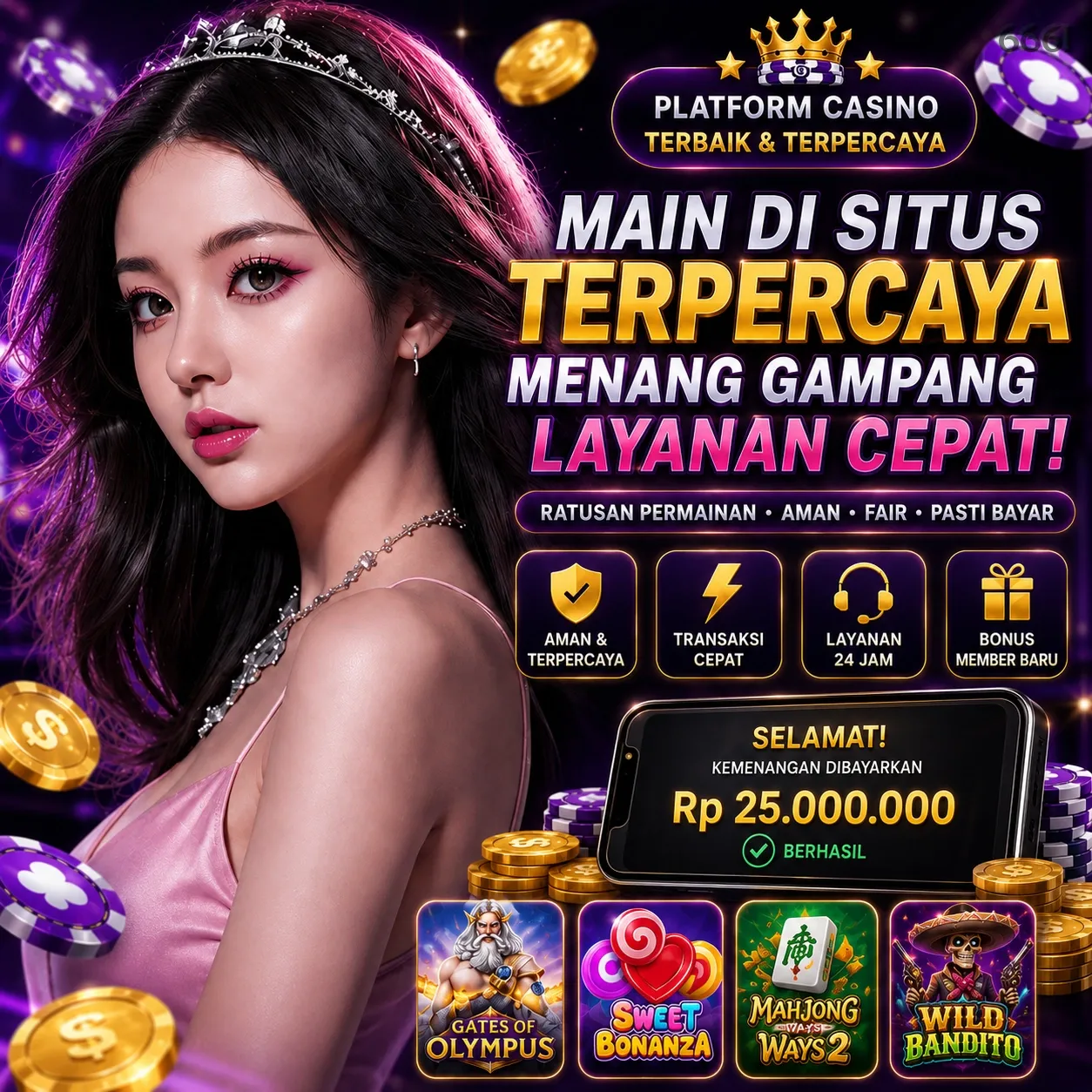 Ikon aplikasi 666i resmi